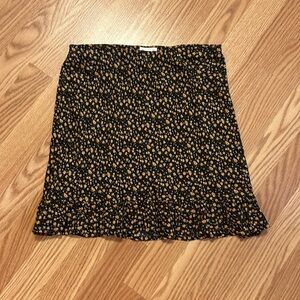 floral print skirt